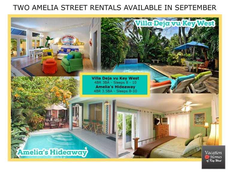 Two Great Rentals For September In Key West