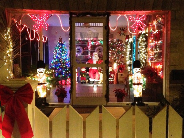 Santa Claus in His Key West Work Shop