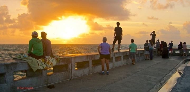 Key West New Year Sunrise at the White Street Pier