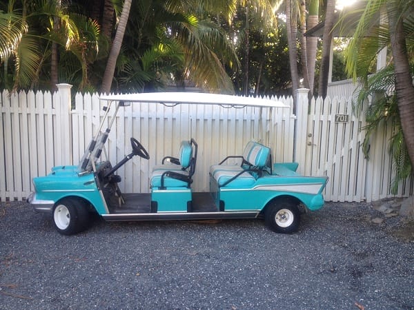 Vintage ‘Ford Thunderbird’ Electric Car is Perfect for Key West Island Living